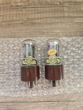 6SL7 FIVRE Rare Pair Tubes