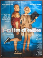 Affiche FOLLE D'ELLE Ophélie Winter JEAN-MARC BARR Raquel Welch 120x160cm 