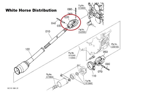 New universal joint - new, assembly