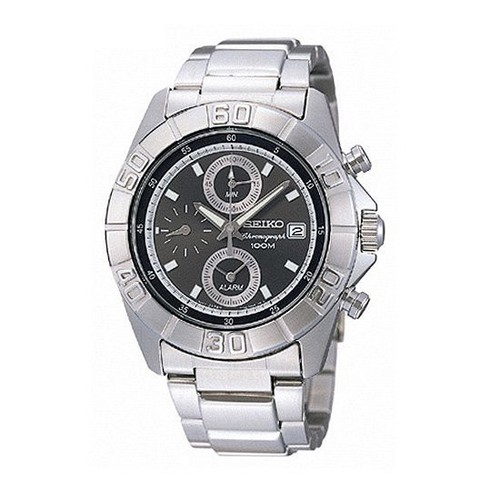 Seiko alarm chronograph sna657 - chronograph,