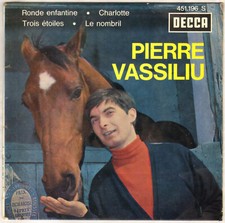 PIERRE VASSILIU "RONDE ENFANTINE" EP 1963 DECCA 451.196