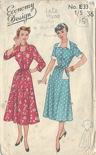 1940s Vintage Couture Motif