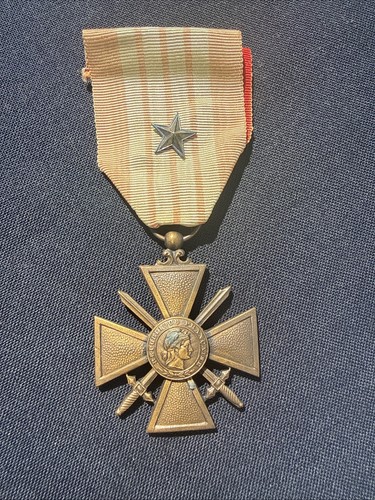 Médaille croix guerre - médaille, de