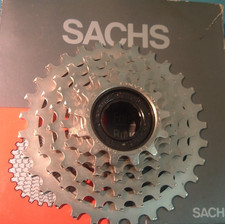 Sachs Maillard Aris 6-Spd 13T-30T Neuf / Cache Vtt / Route Roue Libre Vintage-'