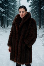 manteau fourrure De Renard