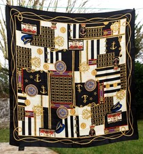 FOULARD CARRE DE SOIE - ART OF