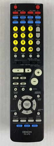 Denon 978 remote for - denon, rc-978
