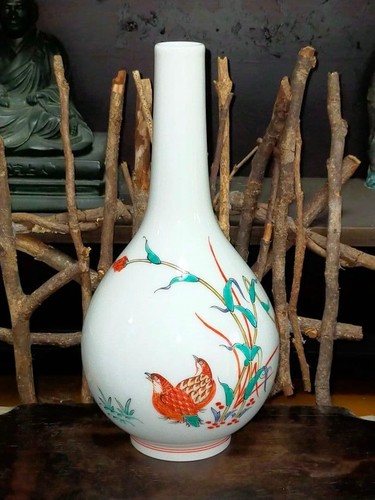 Vase bourgeon porcelaine - en,