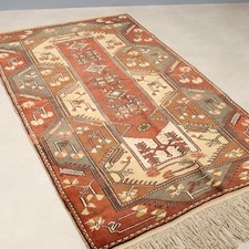 Tapis Melas Ancien Laine Noeud