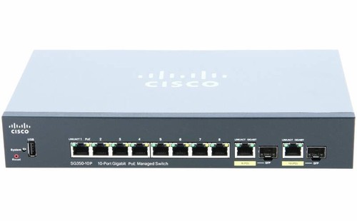 Switch cisco sg350 10p - switch, sg350-10p