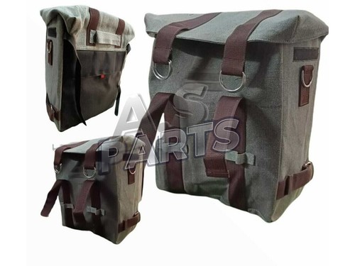 Paire sacs gris sacoche - gris,