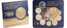  Coffret BU (9 pièces) série Slovaquie 2025 - 700 ans du Florin d'Or (neuf)
