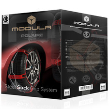 Lot de 2 chaînes à neige en acier 26' 225/50R17 9mm Ö-Norm