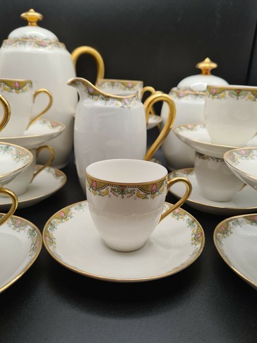 Service café porcelaine - service, à