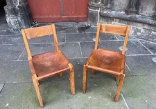 Paire de chaises authentiques