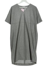 CAPPELLINI Robe en laine Dames Robe T EU 42 gris clair style décontracté