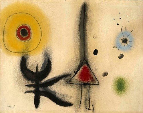Joan miro femme oiseau - joan,