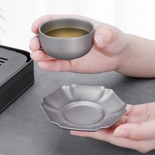 Assiette soucoupe en titane