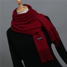 Echarpe BORDEAUX  étole scarf cachemire laine top qualité chaude chic cadeau