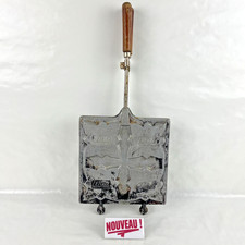 ➜GAUFRIER/APPAREIL MOULE À CROQUE MONSIEUR x4 L'étoile vintage ancien années 50