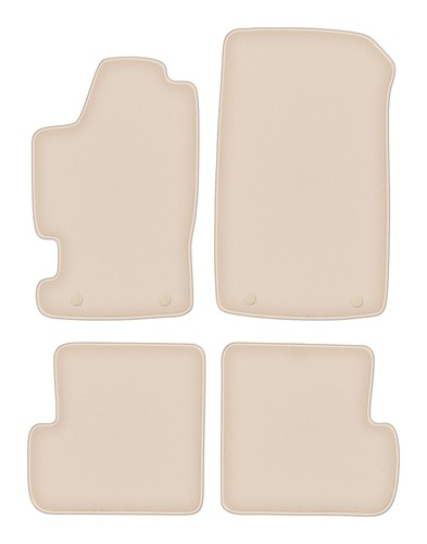 Tapis sol velours beige - de,