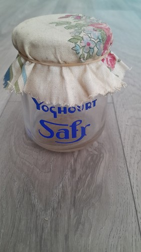 Ancien pot yoghourt - ancien,