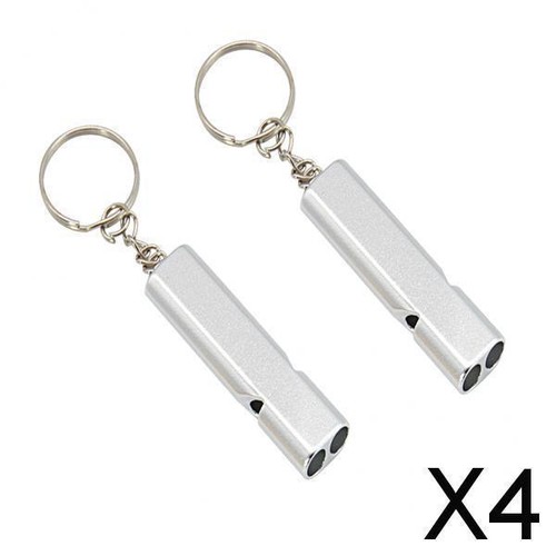 2pcs sifflet survie - 4x,