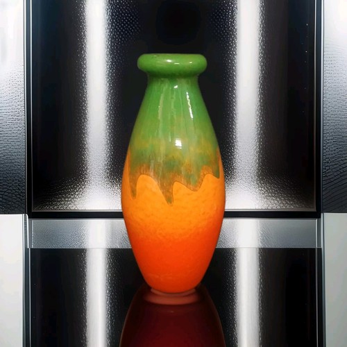 Superbe grand vase - grand, signé