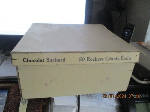 Boite chocolat suchard carton - boite,