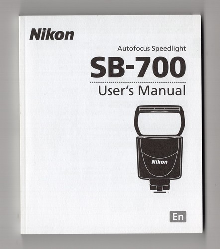 Nikon 700 speedlight camera - nikon,