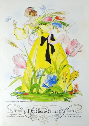 Estampe illustration originale - illustration,