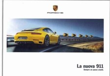 Catalogue Brochure Porsche 911 / Cabriolet / Targa (991) 10/2015 Italie Italia