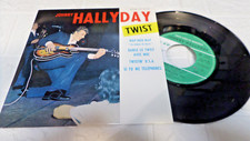 45T EP JOHNNY HALLYDAY TWIST /