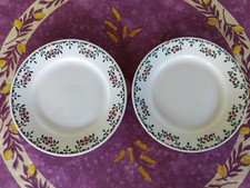 2 Assiettes Plate Terre Fer HB