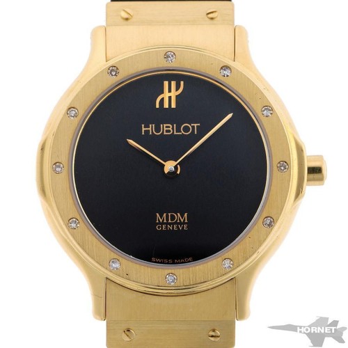Cadran noir quartz hublot - noir, à
