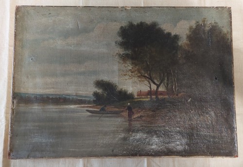 Tableau peinture huile sur