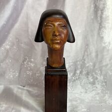 Tête royale de harpe  Égypte