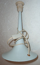 belle lampe à pied tulipe en métal laqué blanc dans le gout de Knoll, super deco