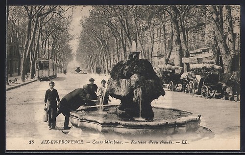 Carte postale aix provence - carte, aix-en-provence