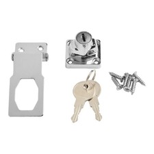 Serrure de tiroir avec hotte et agrafes solution sécurisée pour armoires et ca