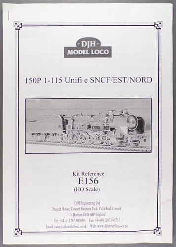 Djh model loco - e156,