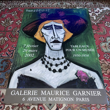 BUFFET TABLEAUX POUR UN MUSÉE 1950-1954 Expo Galerie Maurice GARNIER 2002 Rare !