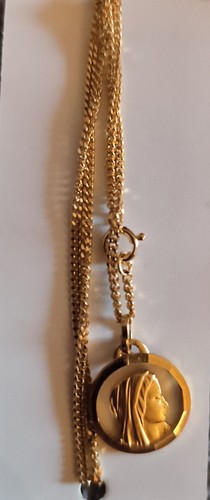 Medaille religieuse plaqué - religieuse, en