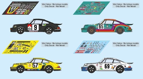 Décal porsche 911 carrera - porsche, rsr