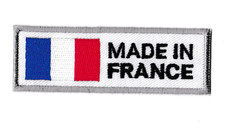 Écusson patche made in France badge logo patch thermocollant Français
