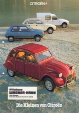 Brochure citroën 2cv - brochure,