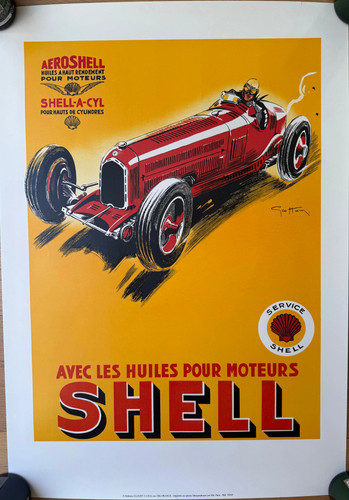 Geo ham shell - shell, poster