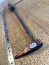 (n° 60 OLD TOOL / outil ancien, fer à souder tête en cuivre