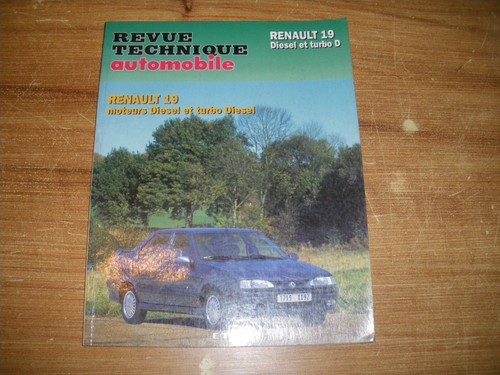 Revue technique renault - technique, 19