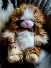 BEAU CHAT EN PELUCHE VINTAGE
